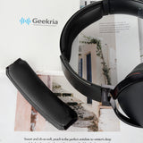Geekria Protein Leather Headband Pad Compatible with SONY MDR-XB950BT MDR-XB950N1 MDR-XB950B1 MDR-XB950/H, Headphones Replacement Band, Headset Head Cushion Cover Repair Part (Black)