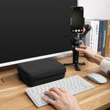 Geekria Hard Shell Travel Carrying Case, Compatible with DJI Osmo Mobile 7P / 7 Gimbal Stabilizer (Dark Gray)