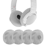 Geekria 2 Pairs Knit Fabric Headphones Ear Covers, Washable & Stretchable Sanitary Earcup Protectors for On-Ear Headset Ear Pads, Sweat Cover for Warm & Comfort (S / Grey)