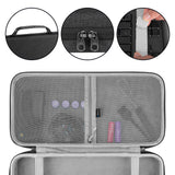 Geekria 75% Keyboard Case, Hard Shell Travel Carrying Bag for 84 Key Portable Gaming Keyboard, Compatible with Keychron K2, Logitech POP Keys Mechanical/ MX Mechanical Mini Keyboard (Extra Space)