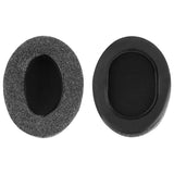 Geekria Comfort Linen Replacement Ear Pads for Audio-Technica ATH-M50XBT ATH-M50xBT2 ATH-M50X ATH-M60X M40X M30X M20X M10X ATH-ANC9 Headphones Ear Cushions, Ear Cups Cover Repair Parts (Dark Grey)