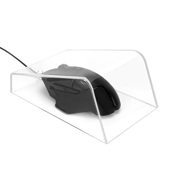 Geekria Mouse Dust Cover, Acrylic Material Provides Dustproof, Waterproof and Splash-Proof, Durable, Impact-Resistant, Compatible with Logitech G502 Gaming Mouse (Transparent Acrylic)