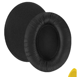Geekria QuickFit Replacement Ear Pads for Sennheiser HD448, HD449, HD418, HD419, HD428, HD429, HD439, HD438 Headphones Ear Cushions, Headset Earpads, Ear Cups Cover Repair Parts (Black)