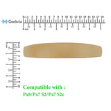 Geekria Sheepskin Headband Pad Compatible with Bowers & Wilkins Px8 /Px7S3/ Px7S2/ Px7S2e (Not Compatible with Px7) Headphones, Replacement Band Repair Part (Tan)