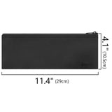Geekria for Creators Microphone Zippered Pouch 3 Pack Compatible with Shure SM86, PGA48, PGA58, Audio-Technica ATR1100x, ATR1200x, TONOR TW-820, RODE Podcaster Travel Protective Bag (Size L)