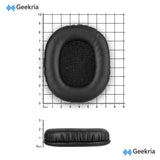 Geekria Replacement Ear Pads Compatible with Dytole Wireless Headphones for TV Ear Cushions, Repair Parts (Black)