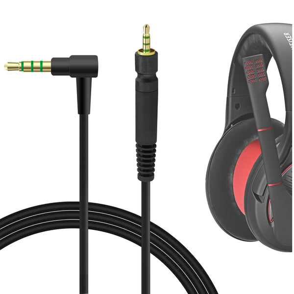 Geekria Audio Cable Compatible with Sennheiser Game One Game Zero PC