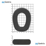 Geekria Comfort Linen Replacement Ear Pads Compatible with Logitech G321, G430 Headphones, Easy Installation Ear Cushions, Headset Earpads, Ear Cups Cover Repair Parts (Dark Gray)