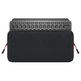 Geekria Keyboard Travel Carrying Pouch, Compatible with Logitech MX Keys Mini / Pebble Keys 2 K380s / Keys-to-GO 2, Apple Magic Keyboard MXCL3LL/A, MXCK3LL/A, Keychron B1 Pro (Black)