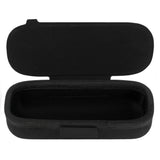 Geekria Earphone Carrying Case, Magnetic Closure Storage Case for Wired Earphones, Earbuds, Charging Cables, Memory Cards, USB Flash Drives, Hard Shell Portable Travel Bag (Black)