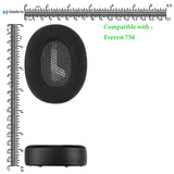 Geekria Sport Cooling-Gel Replacement Ear Pads for JBL Everest 750 Headphones Ear Cushions, Repair Parts ( Black )