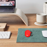 Geekria Silicone Case Cover Compatible with Google Pixel Buds Pro True Wireless Earbuds, Earphones Skin Cover, Protective Carrying Case with Keychain Hook, Charging Port Accessible (Red)