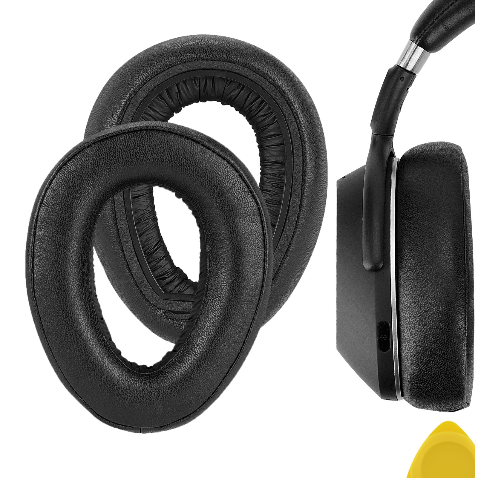 Geekria Headphones Headband Cover For Sennheiser PXC 550, PXC 550 II (Black