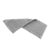 Geekria Knit Fabric Headband Pad Compatible with Logitech, Turtle Beach, Panasonic, AKG, Sennheiser, Sony Headphones, Head Cushion Pad Protector, Replacement Repair Part, Sweat Cover (Grey)