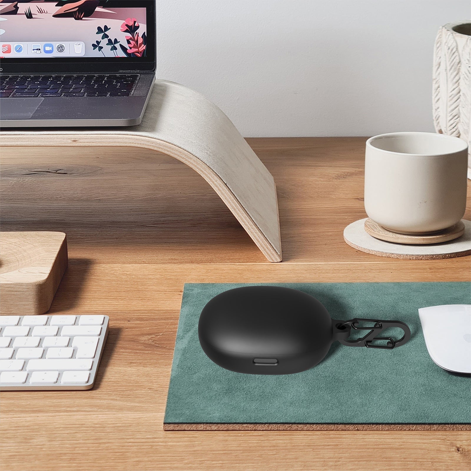 Geekria Silicone Case Cover Compatible with Anker Soundcore Liberty 3