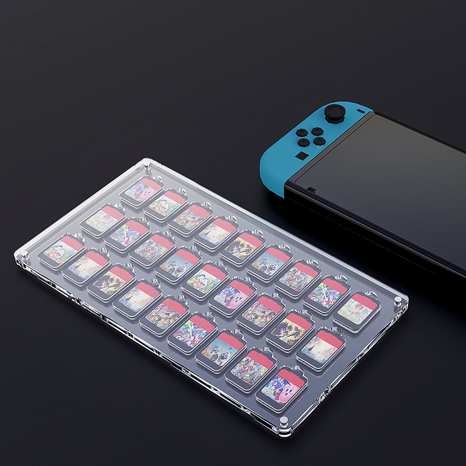 nintendo switch game case transparent