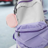 Geekria Shield Earbuds Carrying Case Compatible with Sony WF-1000XM6, WF-1000XM5, LinkBuds Open/Fit/Clip, WF-C710N, WF-C700N, Hard Shell Travel Storage Bag with Mesh Pocket (Pink)