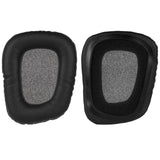 Geekria QuickFit Replacement Ear Pads for Logitech G35, G930, G430, F450 Headphones Ear Cushions, Headset Earpads, Ear Cups Cover Repair Parts (Black)