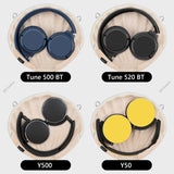 Geekria NOVA Headphones Case Compatible with JBL Tune 510BT/520BT, AKG Y50BT, Y500, Replacement Extra Hard Shell Travel Carrying Bag (SeaShell white)