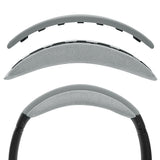 Geekria Lammy Velvet Headband Pad Compatible with Bose QuietComfort 35II Gaming, QC35II/ QC35/ QC45/ QC SE Headphones, Replacement Band Repair Part (Grey)