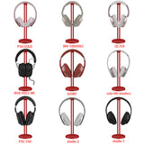 Geekria Aluminum Alloy Headphones Stand for Over-Ear Headphones, Gaming Headset Holder, Desk Display Hanger with Solid Heavy Base, Compatible with Bose, Sennheiser, HyperX Gaming Headset (Red)