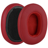 Geekria QuickFit Replacement Ear Pads for Skullcandy Venue Wireless ANC Replacement Ear Pads for Skullcandy Venue Wireless ANC Headphones Ear Cushions, Ear Cups Cover Repair Parts (Red)