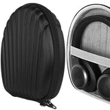 Geekria Shield Case Compatible with JBL Tune 770NC, Tune 760NC, Tune 750BTNC, Tune 710BT Headphones, Replacement Protective Hard Shell Travel Carrying Bag with Cable Storage (Shell Shape Black)