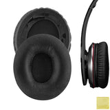 Geekria QuickFit Replacement Ear Pads for Beats Solo HD Headphones Ear Cushions, Repair Parts (Black)
