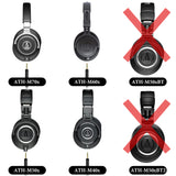 Geekria Audio Cable Compatible with ATH ATH-M70x ATH-M60x ATH-M50x ATH-M40x M50xrd M50xwh Headphones, 2.5mm Aux Replacement Stereo Cord (5.6 ft/1.7 m)