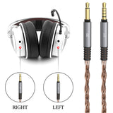 Geekria Apollo Single Crystal Copper Upgrade Cable Compatible with VZR Model One / MKII Gaming Headset, 3.5mm Stereo Replacement Audio Cord, Improved Connector Stability (4.9 ft / 1.5 m)