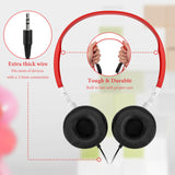 Geekria 12 Pack Classroom Headphones, Adjustable Wired Kids Headphones with 3.5mm Jack, Bulk On-Ear Headsets for School, Students, Libraries, Computer Lab