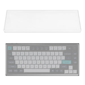 Geekria 75% Knob Keyboard Dust Cover, Clear Acrylic Keypads Cover for 84 Keys Computer Keyboard