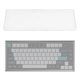 Geekria 75% Knob Keyboard Dust Cover, Clear Acrylic Keypads Cover for 84 Keys Computer Keyboard