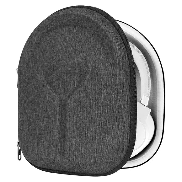 Geekria Shield Headphones Case Compatible with JBL TUNE770NC, TourONE, TUNE750NC, Tune 720BT, Tune710BT, Tune 760NC Case, Replacement Hard Shell Travel Carrying Bag with Cable Storage (Dark Grey)