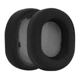 Geekria Comfort Mesh Fabric Replacement Ear Pads for Corsair HS65, HS55 Headphones Ear Cushions, Headset Earpads, Ear Cups Cover Repair Parts (Black)