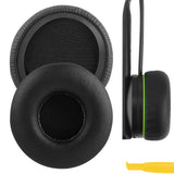 Geekria QuickFit Replacement Ear Pads for Xbox One Chat Headphones Ear Cushions, Headset Earpads, Ear Cups Cover Repair Parts (Black)