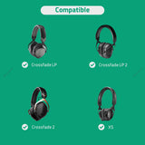 Geekria USB-C Digital to Audio Cable with Mic Compatible with V-MODA Crossfade LP/2, XS, V-80, Replacement Type-C Cord with Inline Microphone and Volume Control (5.6ft/1.7m)