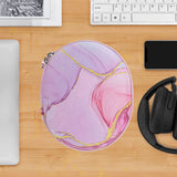 Geekria NOVA Headphones Case Compatible with Skullcandy HeshEvo, HeshANC, Crusher ANC2, Hesh3 Case, Replacement Hard Shell Travel Carrying Bag with Cable Storage (Pink Marble)