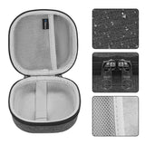 Geekria Shield Speaker Case Compatible with Bose SoundLink Micro II, Replacement Hard Shell Portable Protective Travel Carrying Bag with Cable Storage, Keychain Hook (Dark Grey)
