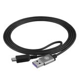 Geekria USB Charging Cable Compatible with Nintendo New 3DS XL/3DS/2DS XL, DSi, DSi XL Charger, Replacement Power Charging Cord (4ft / 120cm 2 Pack)