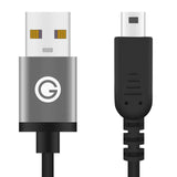Geekria USB Charging Cable Compatible with Nintendo New 3DS XL/3DS/2DS XL, DSi, DSi XL Charger, Replacement Power Charging Cord (4ft / 120cm 2 Pack)