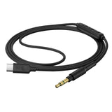 Geekria USB-C Digital to Audio Cable with Mic Compatible with Sony WH-1000XM5 1000XM4 1000XM3 WF-L900 Cable, Replacement Type-C Audio Cord with Inline Microphone and Volume Control (4 ft/1.2 m)