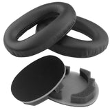 Geekria QuickFit Protein Leather Replacement Ear Pads for Sony WH1000XM2, MDR-1000X Headphones Ear Cushions, Headset Earpads, Ear Cups Cover Repair Parts (Black)