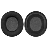 Geekria Comfort Mesh Fabric Replacement Ear Pads for Sony WH-CH700N, WH-CH710N, WH-CH720N Headphones Ear Cushions, Headset Earpads, Ear Cups Cover Repair Parts (Black)