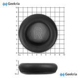 Geekria Elite Sheepskin Replacement Ear Pads Compatible with B&O Beoplay HX / H9 3rd Gen (Not for H9/H7), Soft & Comfortable Replacement Earpads, Easy to Install (Black)