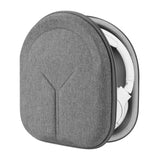 Geekria Shield Headphones Case Compatible with JBL TUNE 770NC, TUNE 760NC, TUNE 750NC, TUNE 720BT, Live 770NC Case, Replacement Hard Shell Travel Carrying Bag with Cable Storage (Grey)
