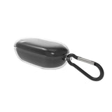 Geekria Silicone Case Cover Compatible with HUAWEI FreeBuds SE True Wireless Earbuds, Earphones Skin Cover, Protective Carrying Case with Keychain Hook, Charging Port Accessible (Clear)