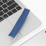 Geekria Protein Leather Headband Pad Compatible with JBL Tune 660/ 600/ 510BT, T450, T450BT, T500BT, JR300BT Headphones, Replacement Band Repair Part (Blue)