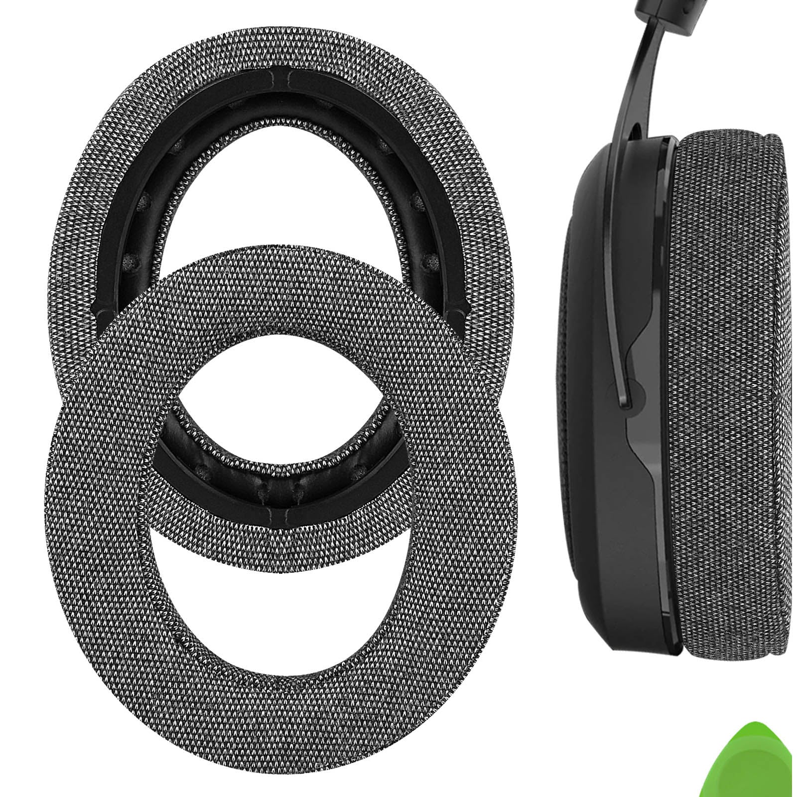 Memory Foam Corsair Hs70 Ear Pad Replacement Geekria Comfort Linen
