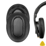Geekria Replacement Ear Pads Compatible with Sony MDR-1AM2 ( MDR1AM2 MDR-1AM2/B) Headphones, Repair Parts with Video Guide (Black / Plastic Ring)